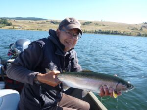 fly fishing trout lakes