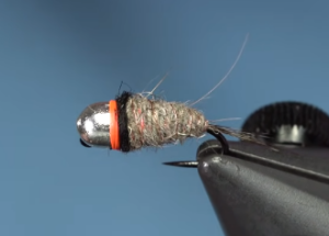 hare bomb euro nymph fly pattern
