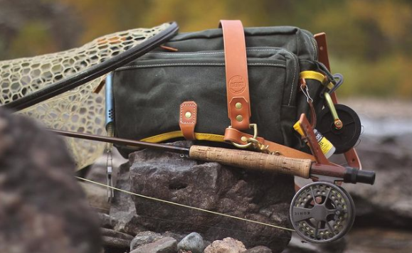 WFS 301 - Waxed Canvas Fly Fishing Bags with Chris Freeman - Emerger Fly  Fishing - Wet Fly Swing