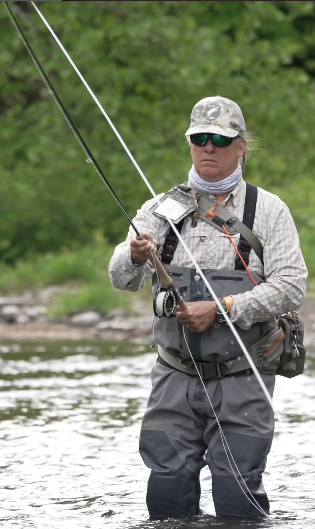 trout spey fishing