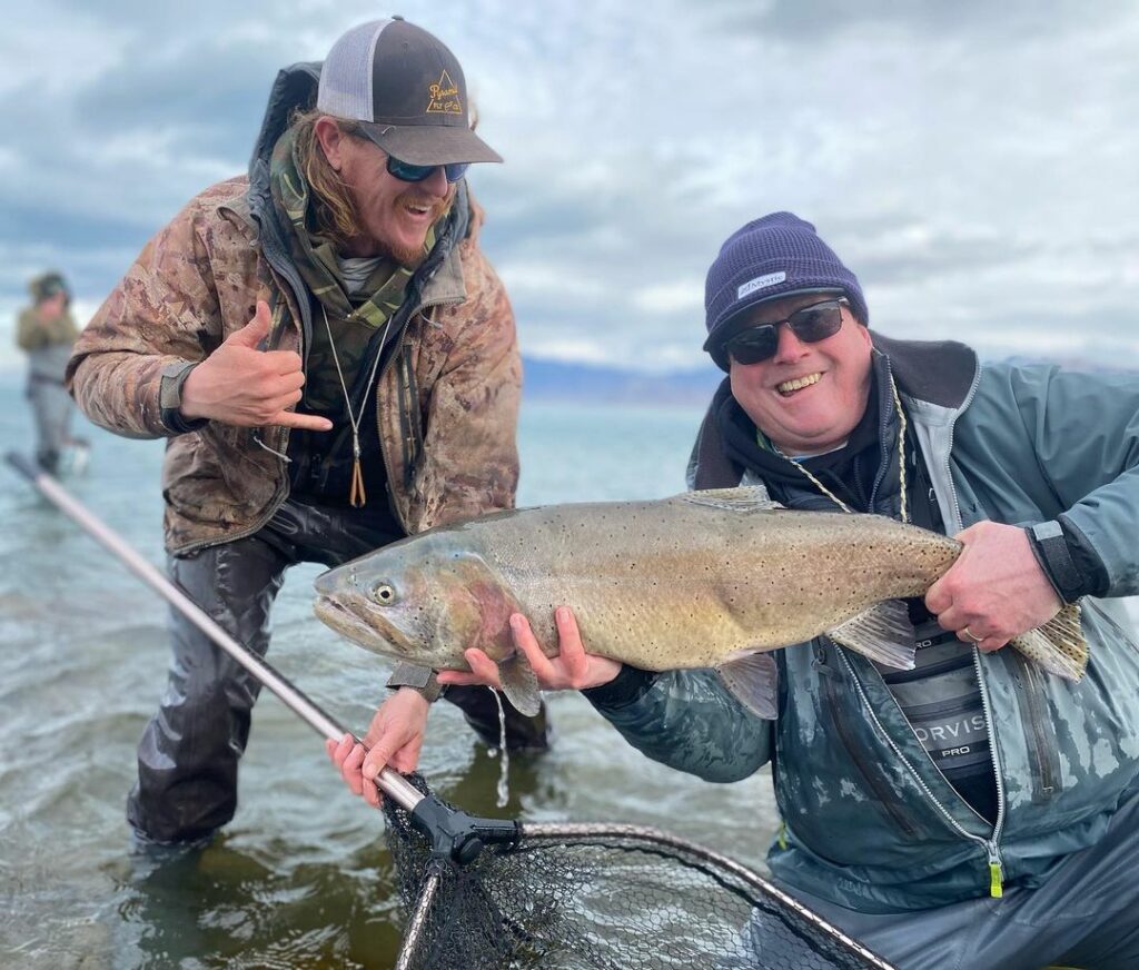 Littoral Zone 4 Pyramid Lake Fly Fishing with Nico Sunseri and Phil