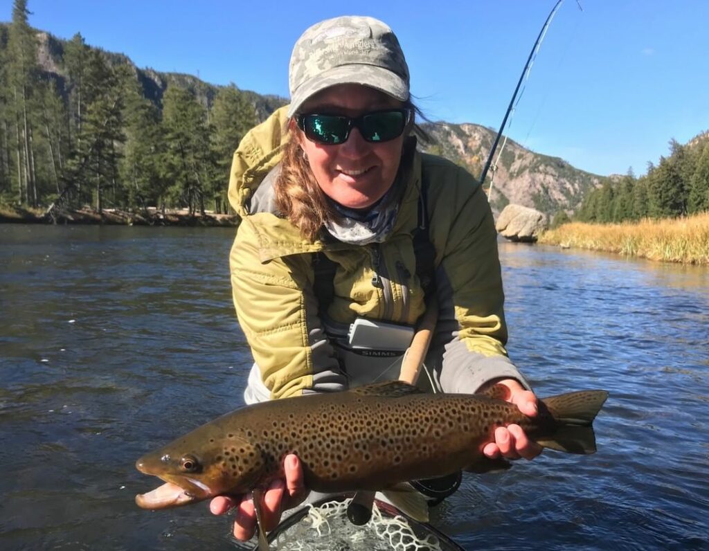 WFS 506 - Madison River Fly Fishing with Alice Owsley - Riverside Anglers,  Dry Flies, Montana - Wet Fly Swing
